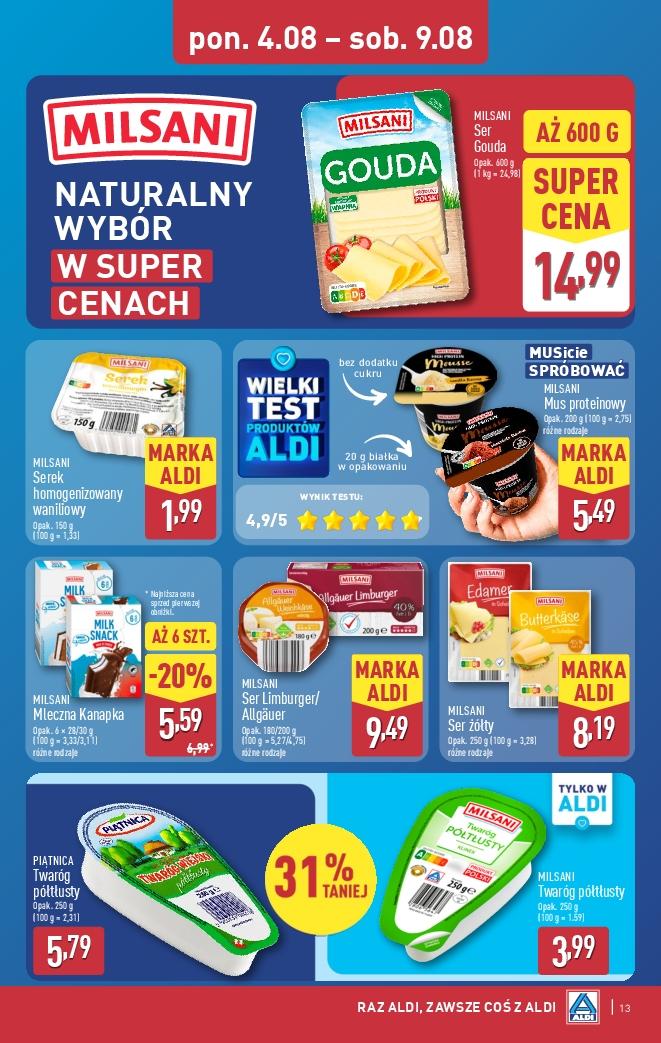 Gazetka promocyjna ALDI do 09/08/2025 str.13