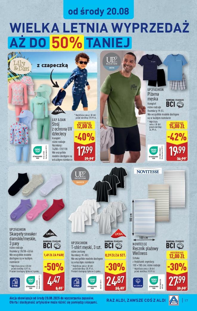Gazetka promocyjna ALDI do 23/08/2025 str.17