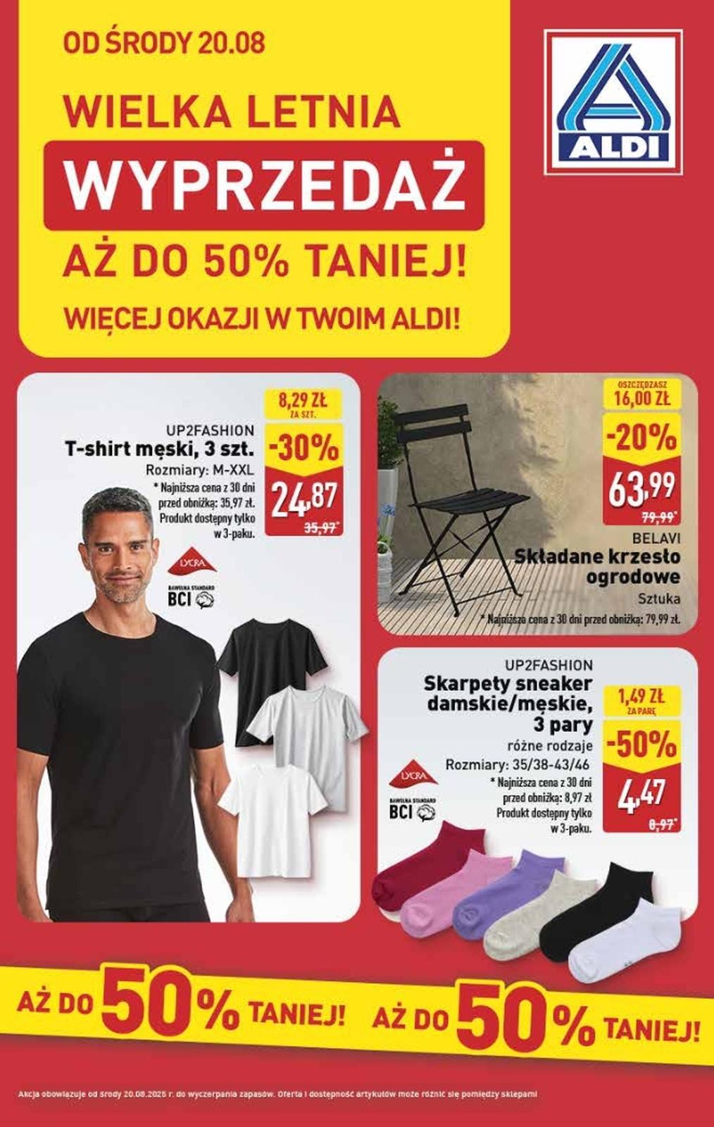 Gazetka promocyjna ALDI do 23/08/2025 str.1