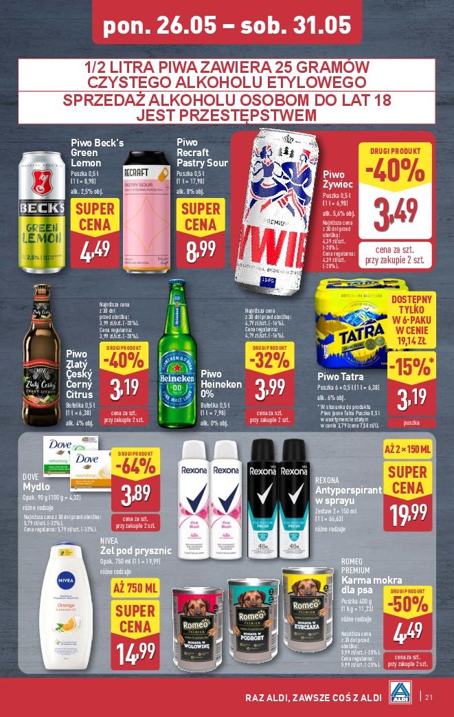 Gazetka promocyjna ALDI do 31/05/2025 str.21