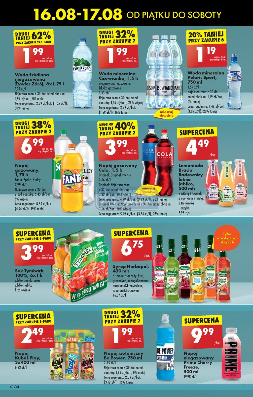 Gazetka promocyjna Biedronka do 21/08/2024 str.39