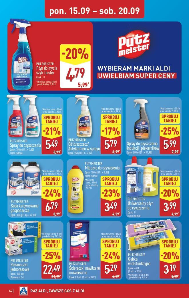 Gazetka promocyjna ALDI do 20/09/2025 str.14