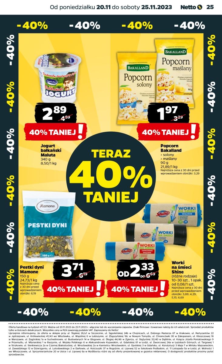 Gazetka promocyjna Netto do 25/11/2023 str.25