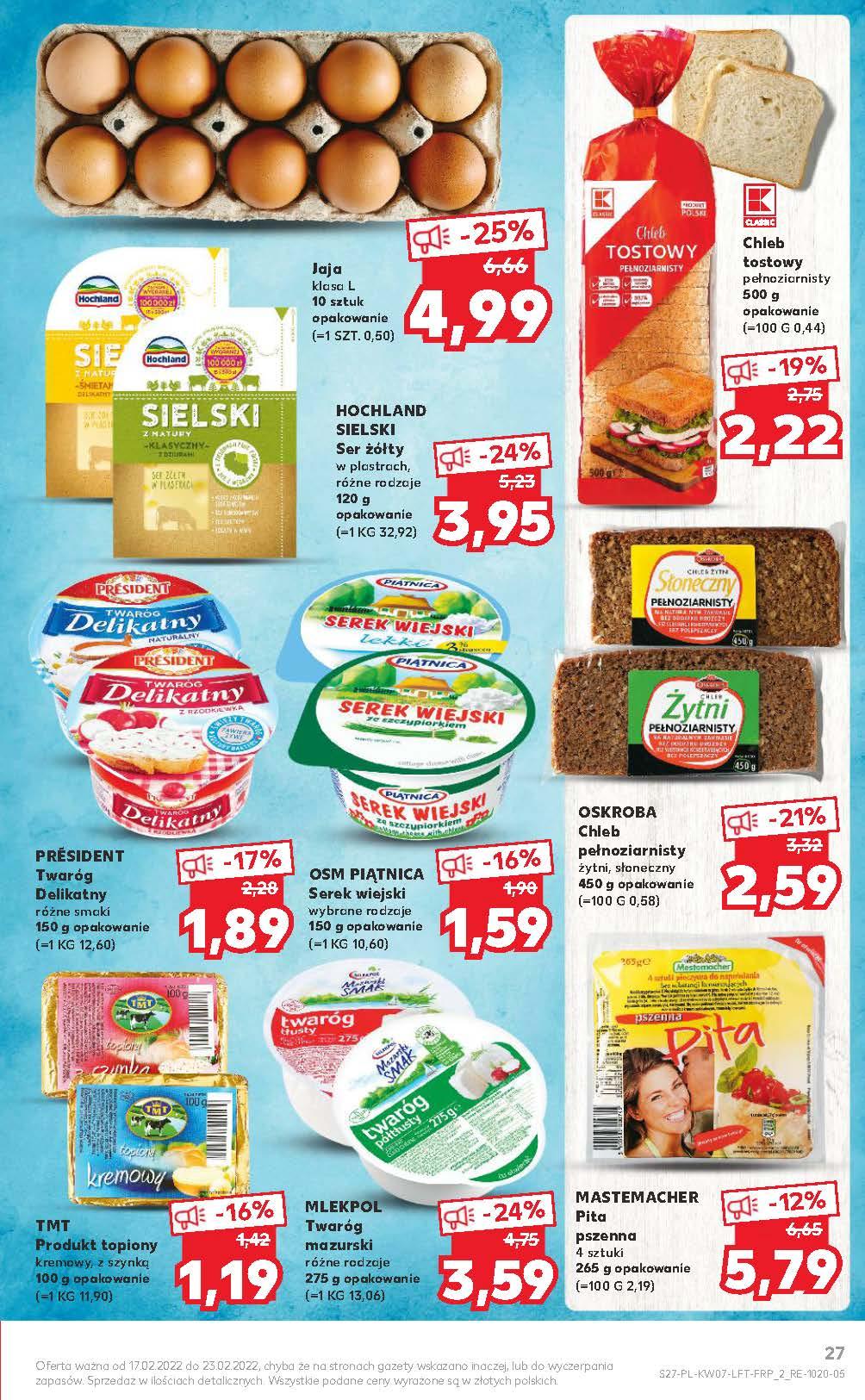 Gazetka promocyjna Kaufland do 23/02/2022 str.27