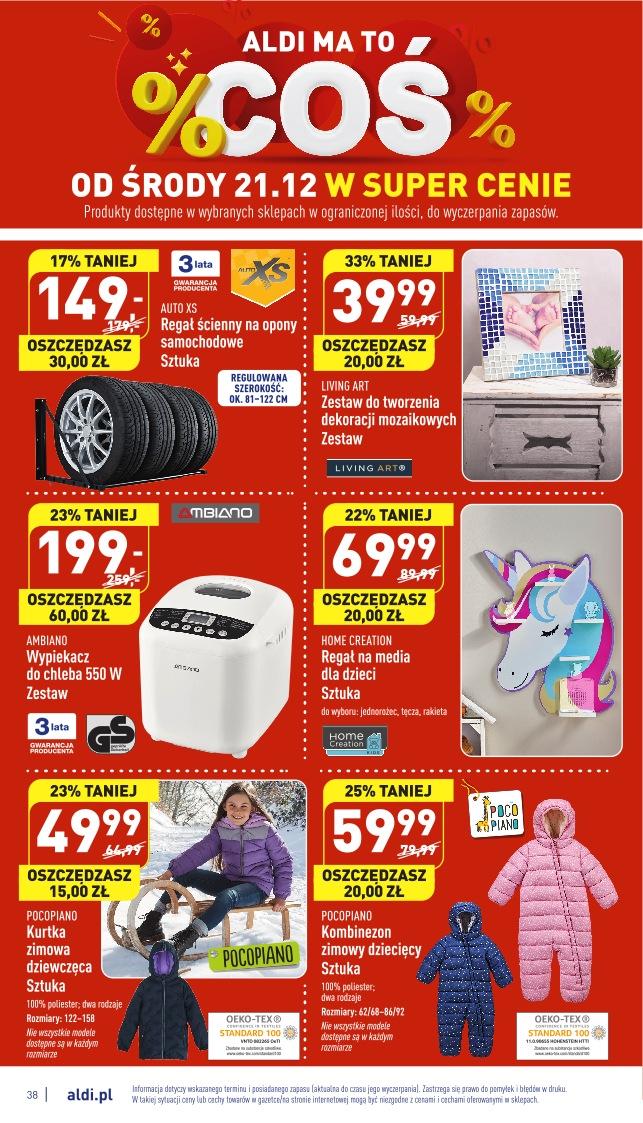 Gazetka promocyjna ALDI do 24/12/2022 str.38
