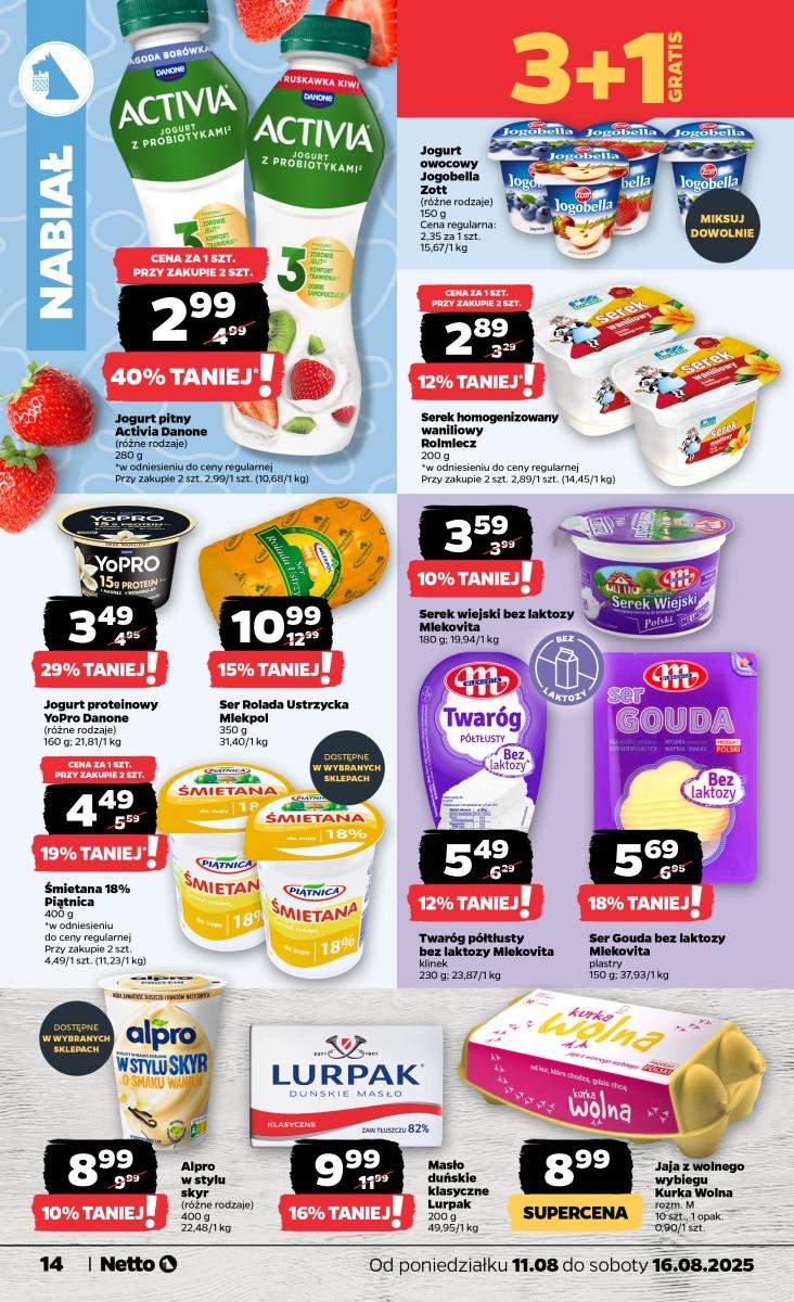 Gazetka promocyjna Netto do 16/08/2025 str.14