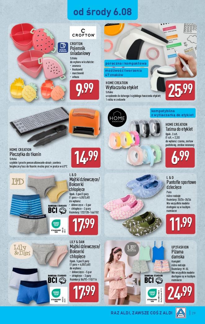 Gazetka promocyjna ALDI do 09/08/2025 str.29