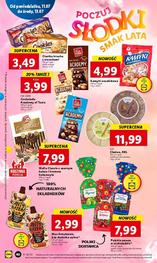 Gazetka promocyjna Lidl do 13/07/2022 str.40