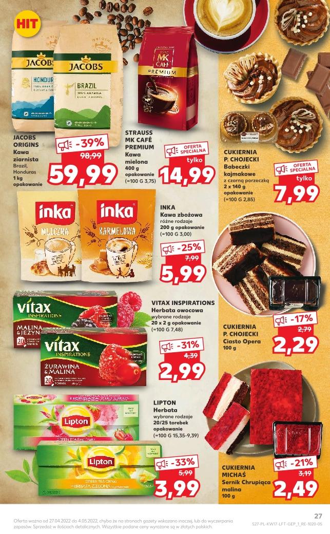 Gazetka promocyjna Kaufland do 04/05/2022 str.27