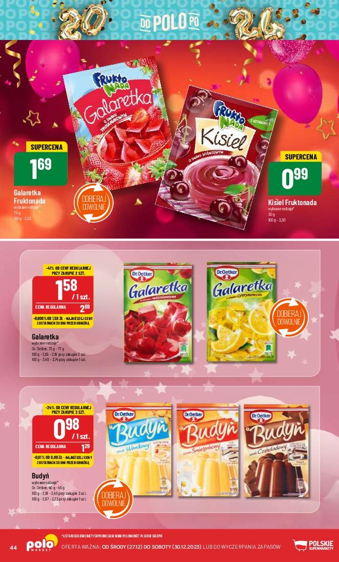 Gazetka promocyjna POLOmarket do 30/12/2023 str.44