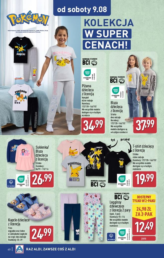 Gazetka promocyjna ALDI do 09/08/2025 str.40