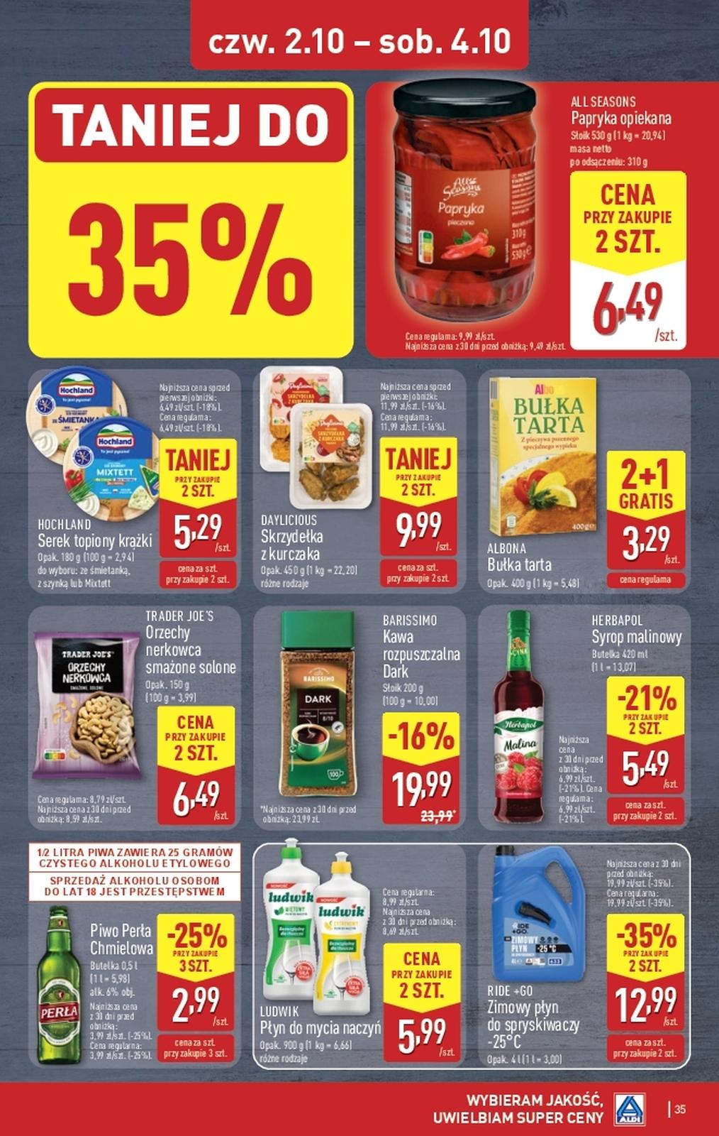 Gazetka promocyjna ALDI do 04/10/2025 str.35