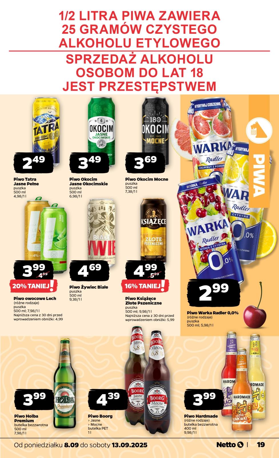 Gazetka promocyjna Netto do 13/09/2025 str.19