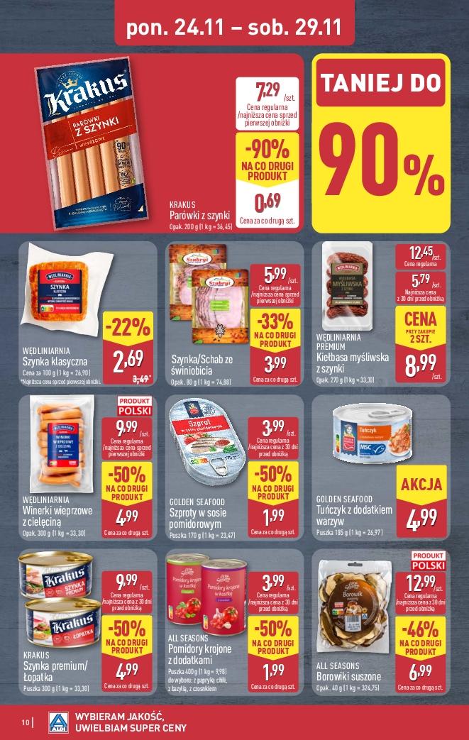 Gazetka promocyjna ALDI do 29/11/2025 str.10