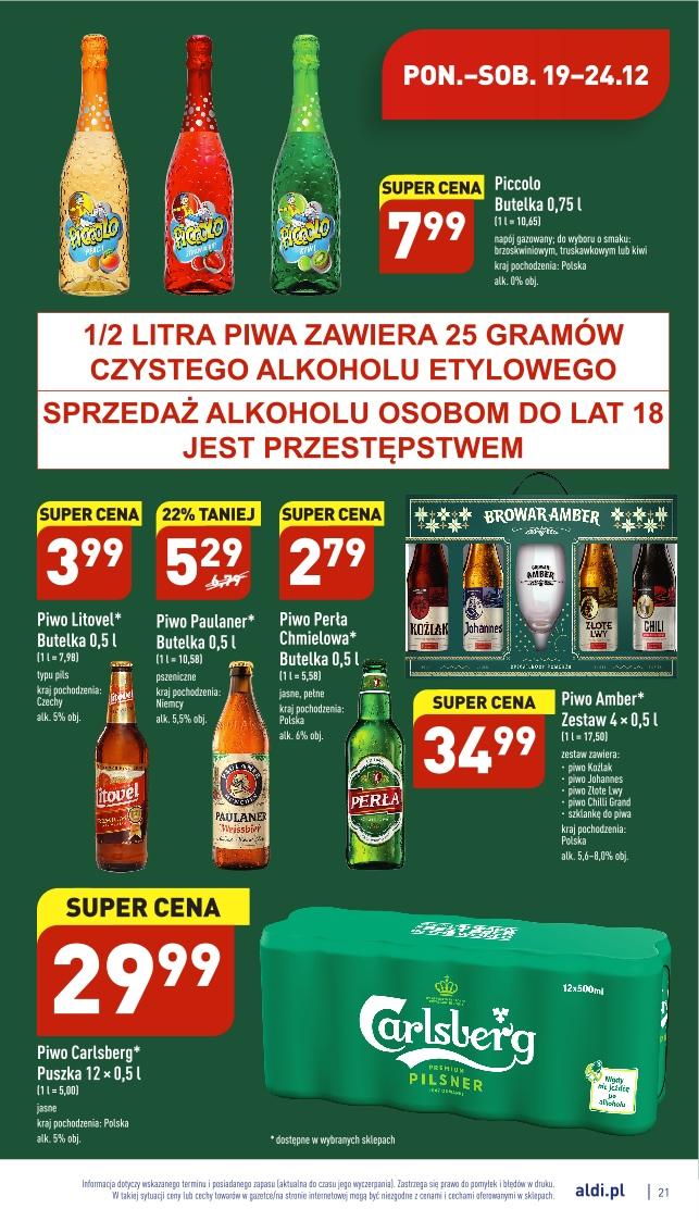Gazetka promocyjna ALDI do 24/12/2022 str.21