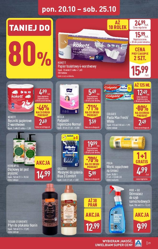 Gazetka promocyjna ALDI do 25/10/2025 str.21