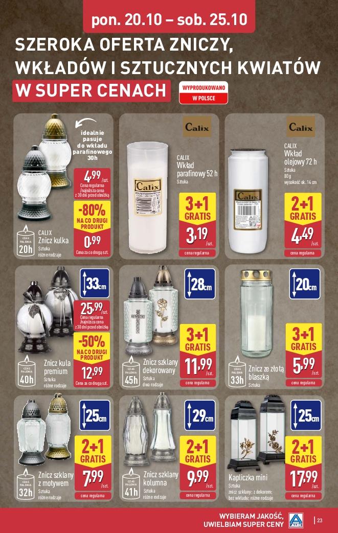 Gazetka promocyjna ALDI do 25/10/2025 str.23