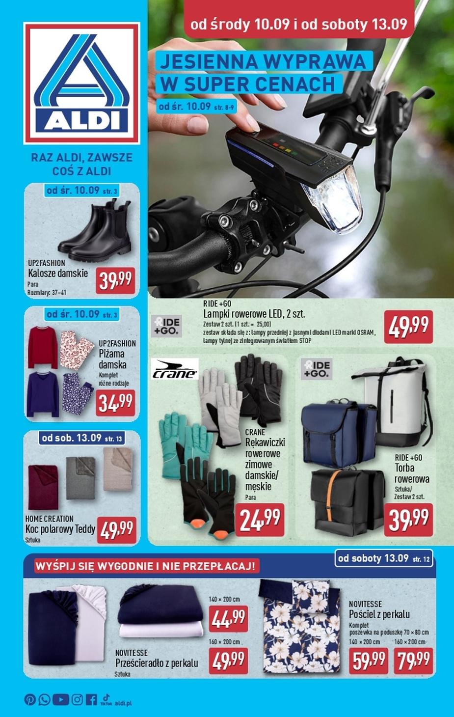 Gazetka promocyjna ALDI do 13/09/2025 str.1