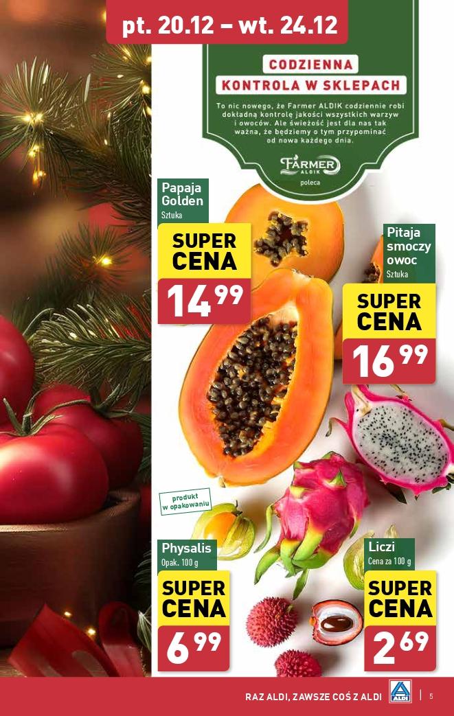 Gazetka promocyjna ALDI do 22/12/2024 str.5