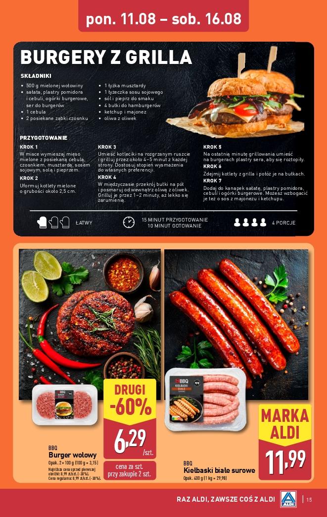 Gazetka promocyjna ALDI do 16/08/2025 str.15