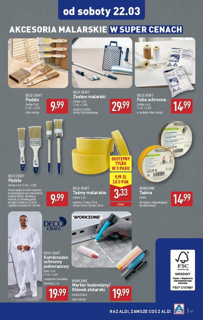 Gazetka promocyjna ALDI do 22/03/2025 str.41