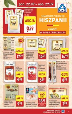 Aldi tydzień Hiszpański
