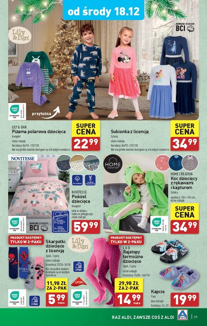 Gazetka promocyjna ALDI do 22/12/2024 str.39