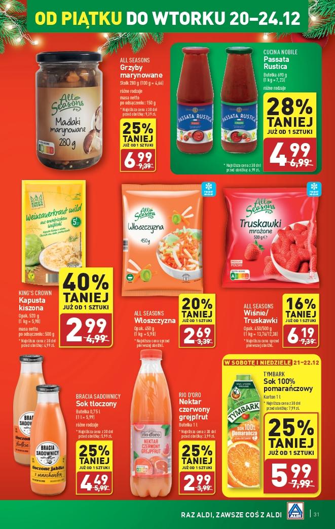 Gazetka promocyjna ALDI do 22/12/2024 str.31