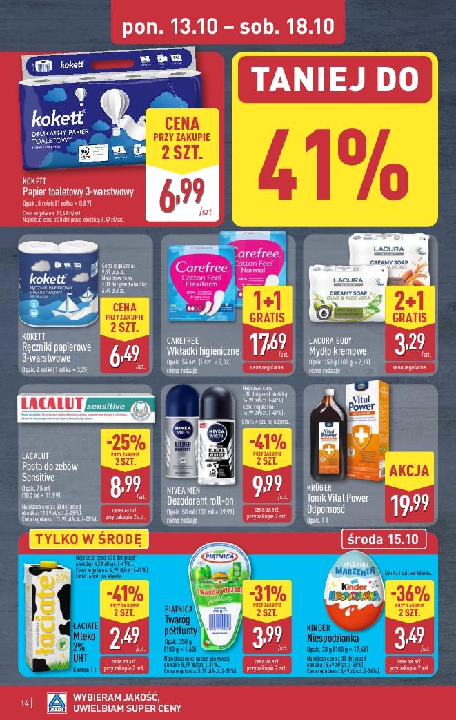 Gazetka promocyjna ALDI do 18/10/2025 str.14
