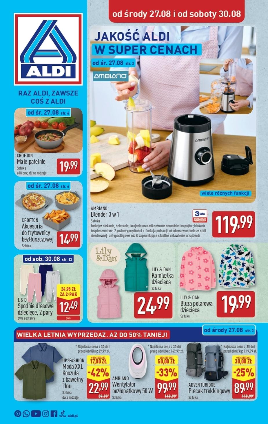 Gazetka promocyjna ALDI do 31/08/2025 str.1