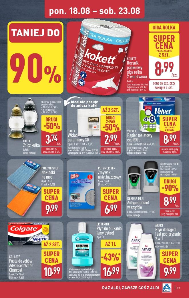 Gazetka promocyjna ALDI do 23/08/2025 str.21