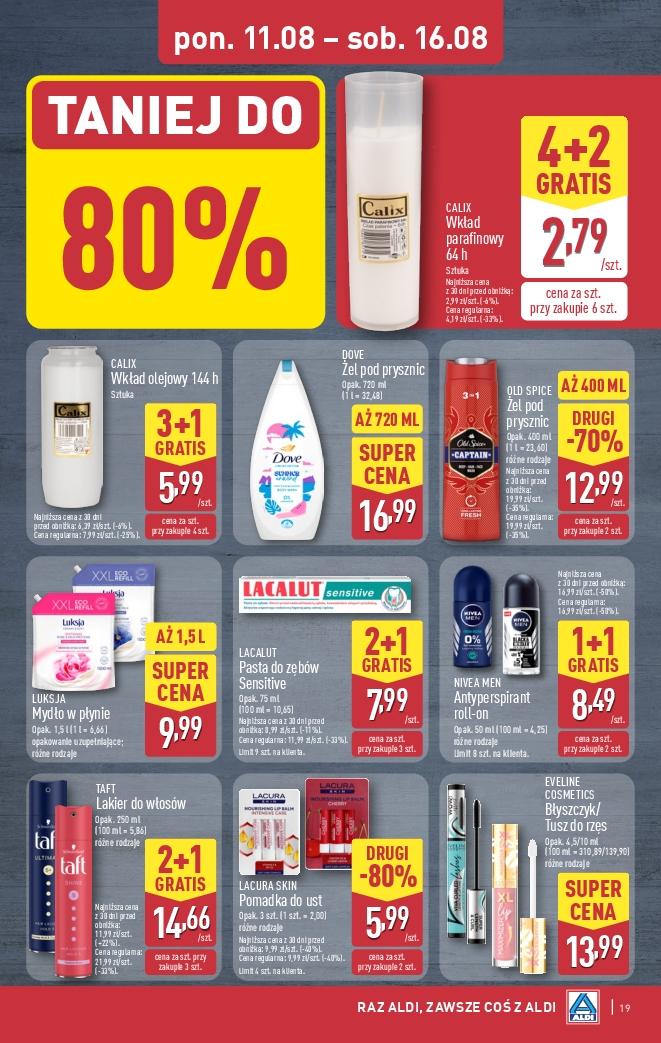Gazetka promocyjna ALDI do 16/08/2025 str.19