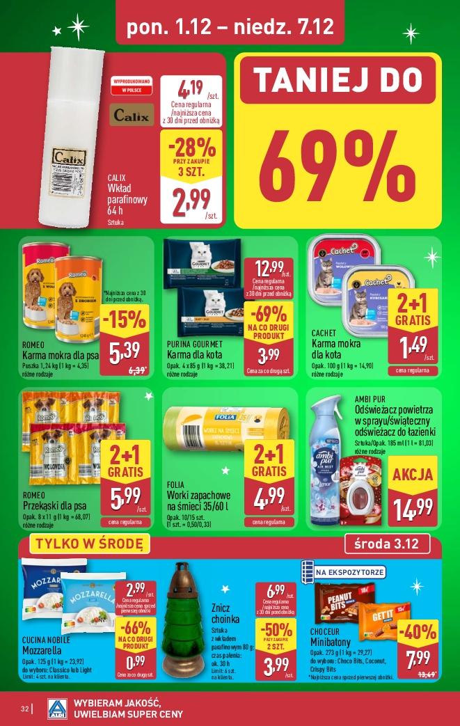 Gazetka promocyjna ALDI do 07/12/2025 str.32