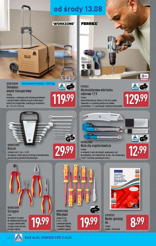 Gazetka promocyjna ALDI do 16/08/2025 str.24