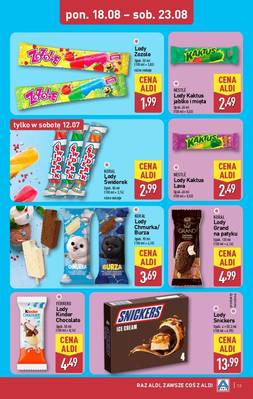 Aldi weekend 