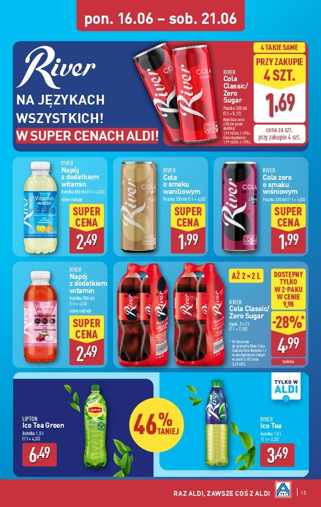 Gazetka promocyjna ALDI do 21/06/2025 str.15