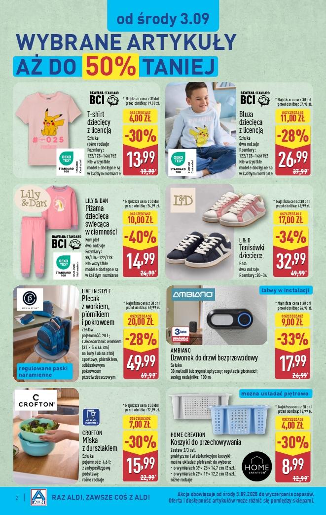 Gazetka promocyjna ALDI do 06/09/2025 str.2