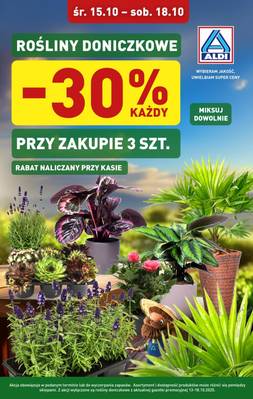 Aldi rośliny 
