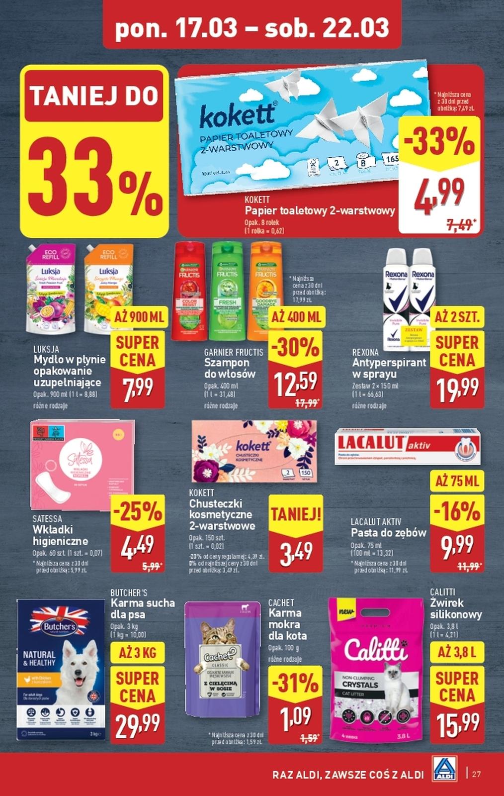 Gazetka promocyjna ALDI do 22/03/2025 str.27