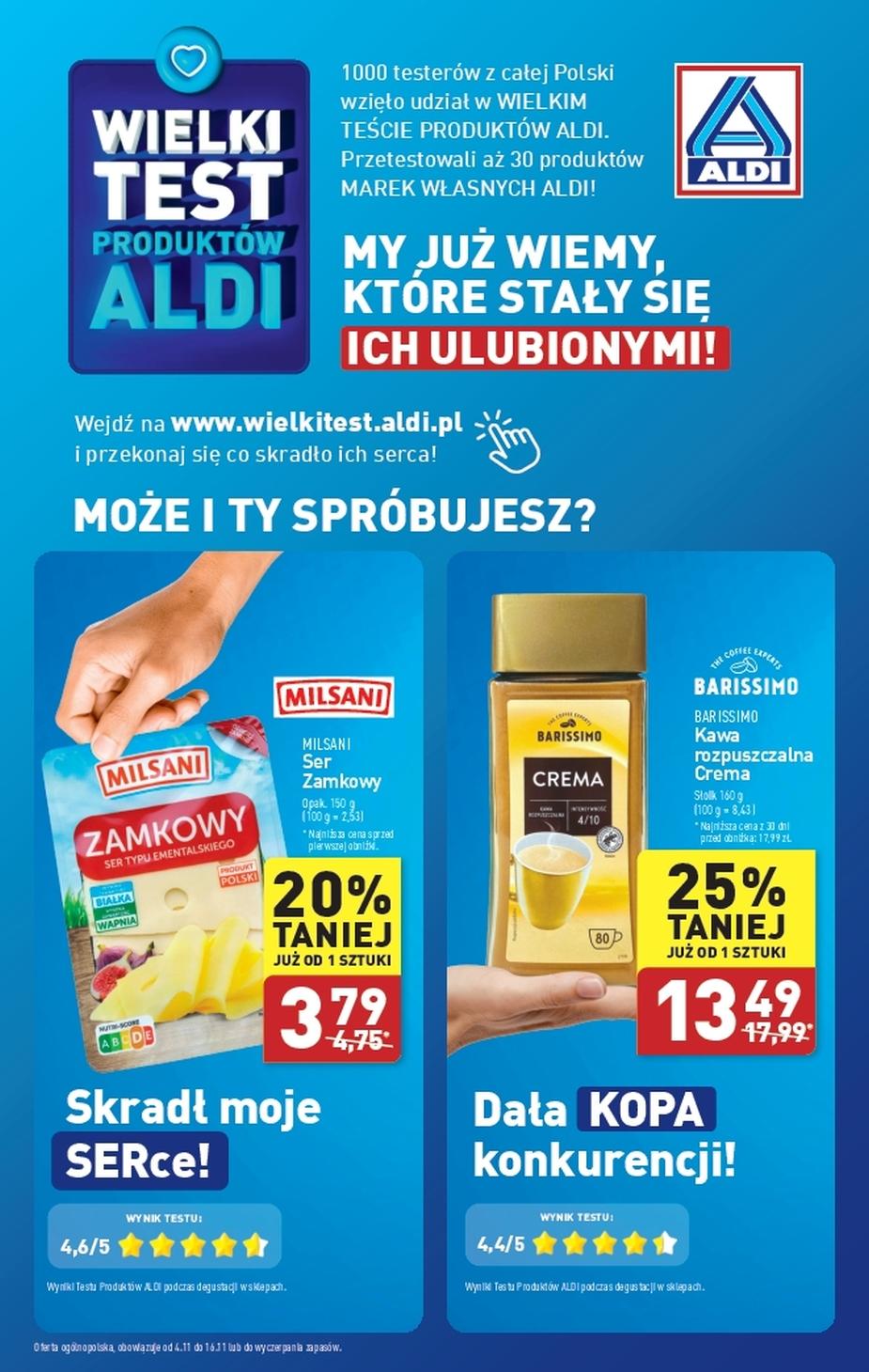 Gazetka promocyjna ALDI do 09/11/2024 str.1