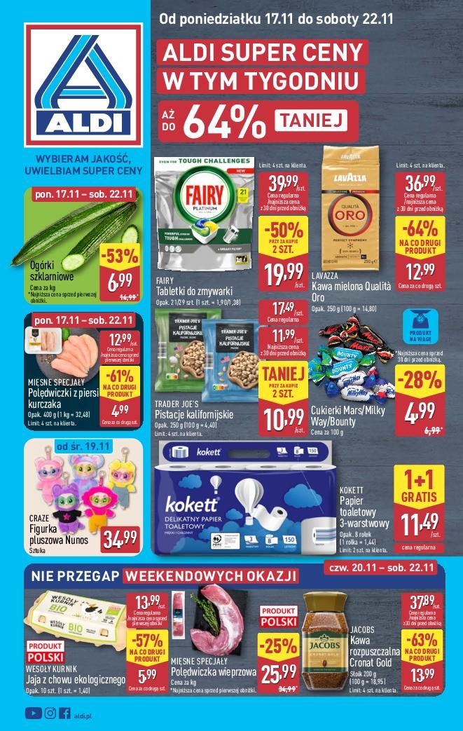 Gazetka promocyjna ALDI do 22/11/2025 str.1