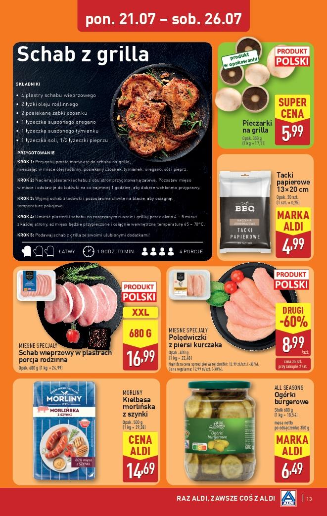 Gazetka promocyjna ALDI do 26/07/2025 str.13