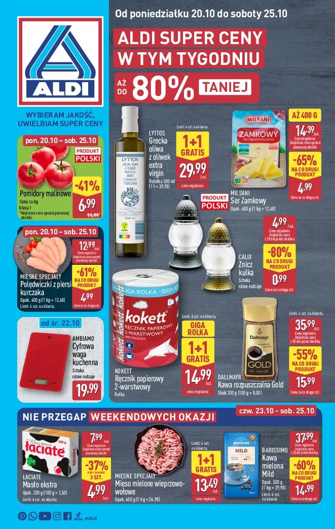 Gazetka promocyjna ALDI do 25/10/2025 str.1