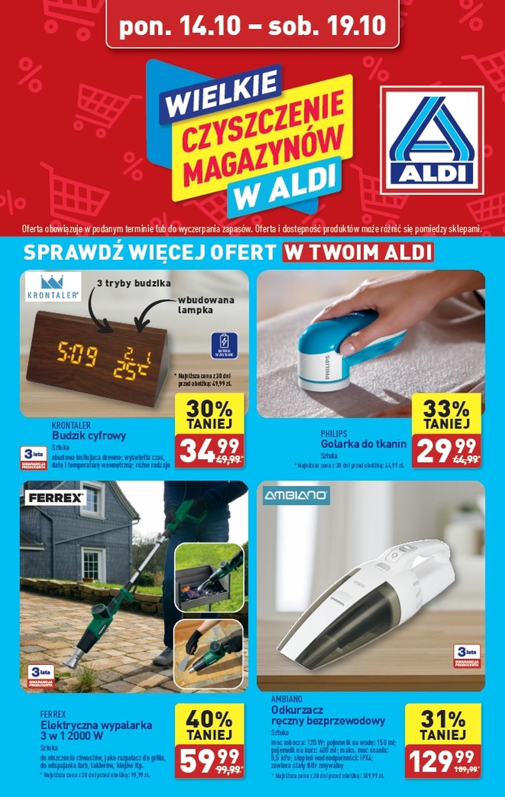 Gazetka promocyjna ALDI do 19/10/2024 str.1