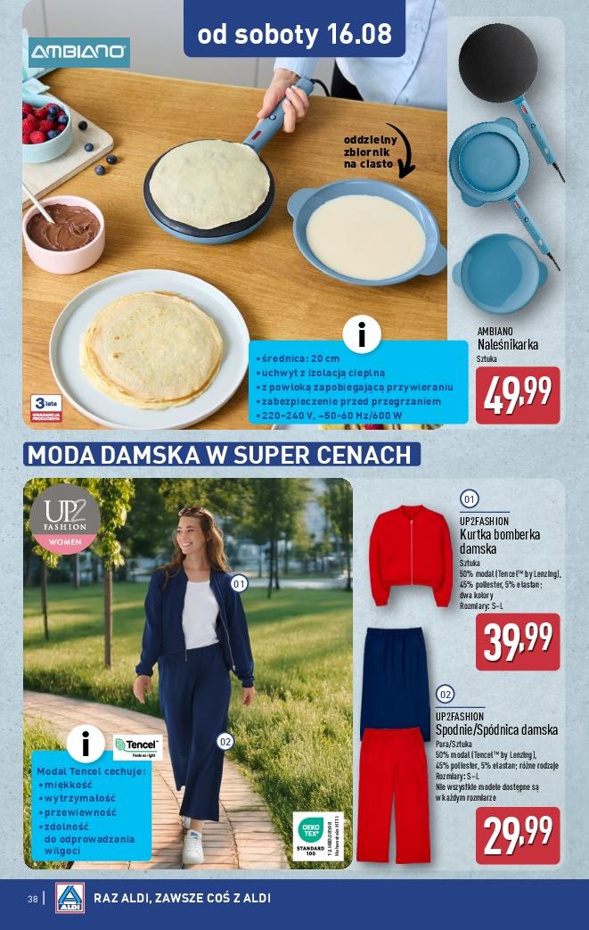 Gazetka promocyjna ALDI do 16/08/2025 str.38