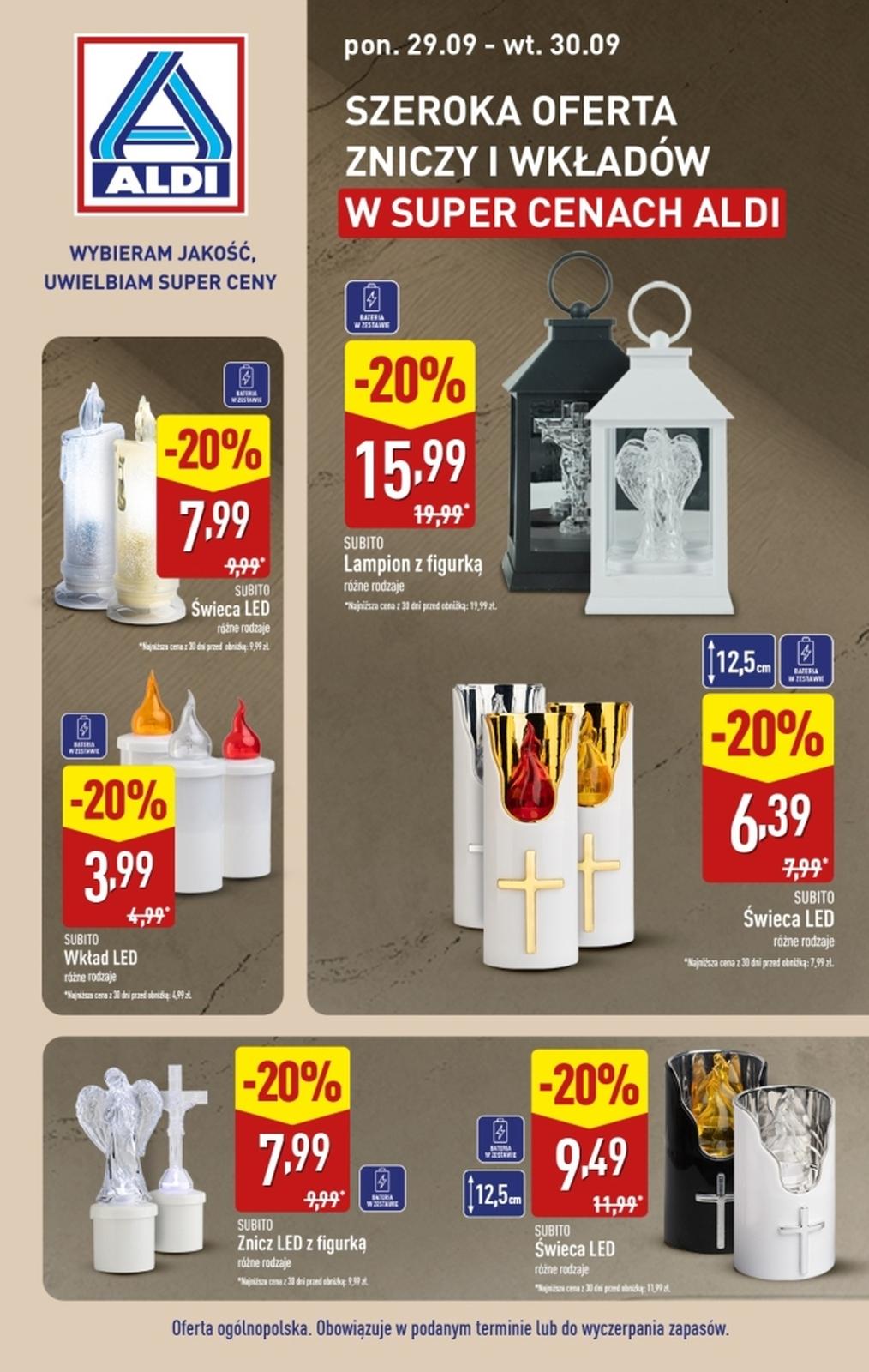 Gazetka promocyjna ALDI do 30/09/2025 str.1