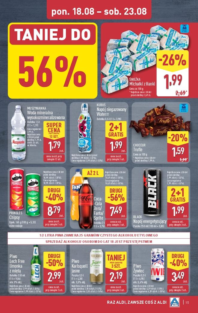 Gazetka promocyjna ALDI do 23/08/2025 str.15