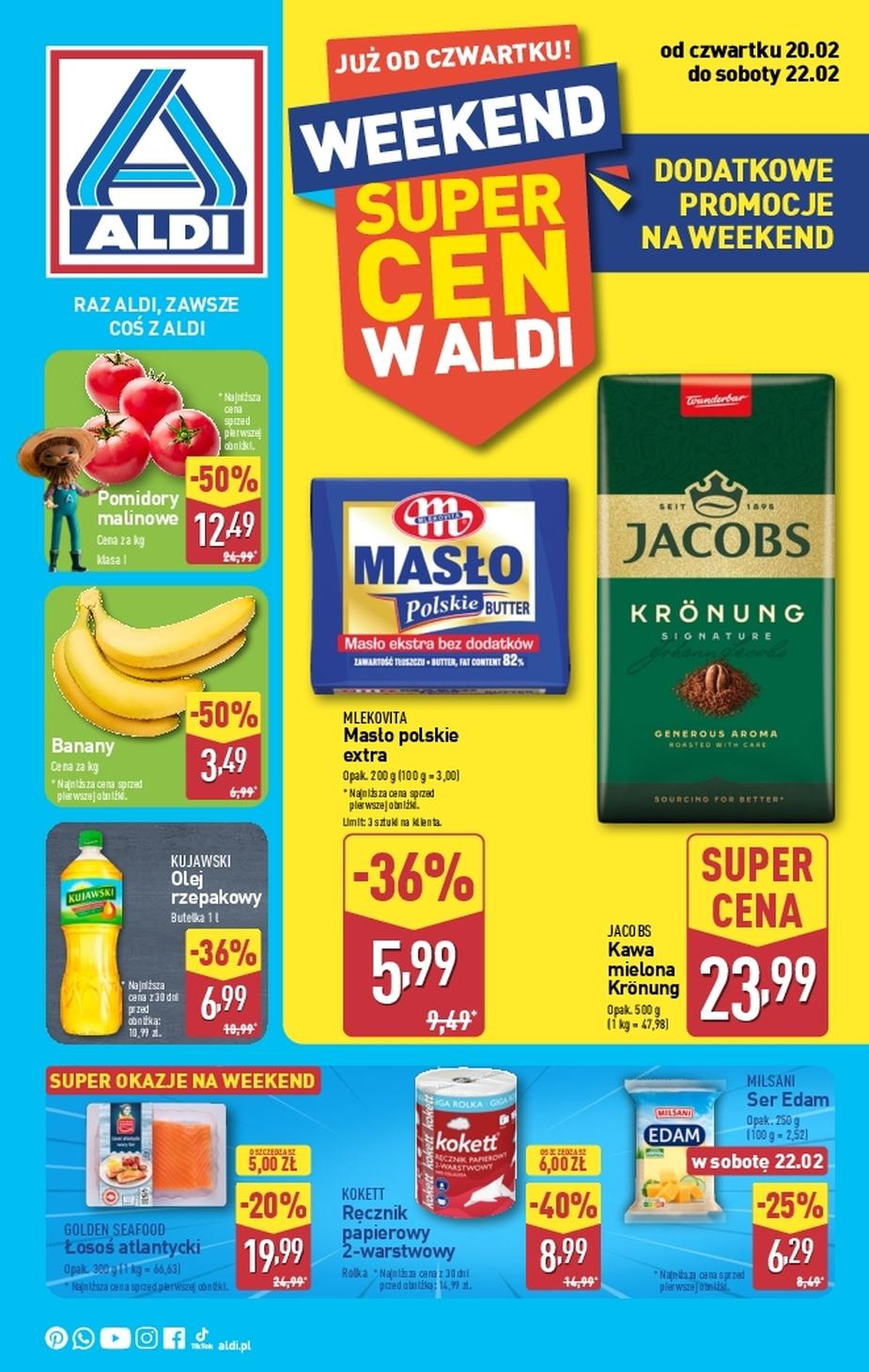 Gazetka promocyjna ALDI do 22/02/2025 str.1