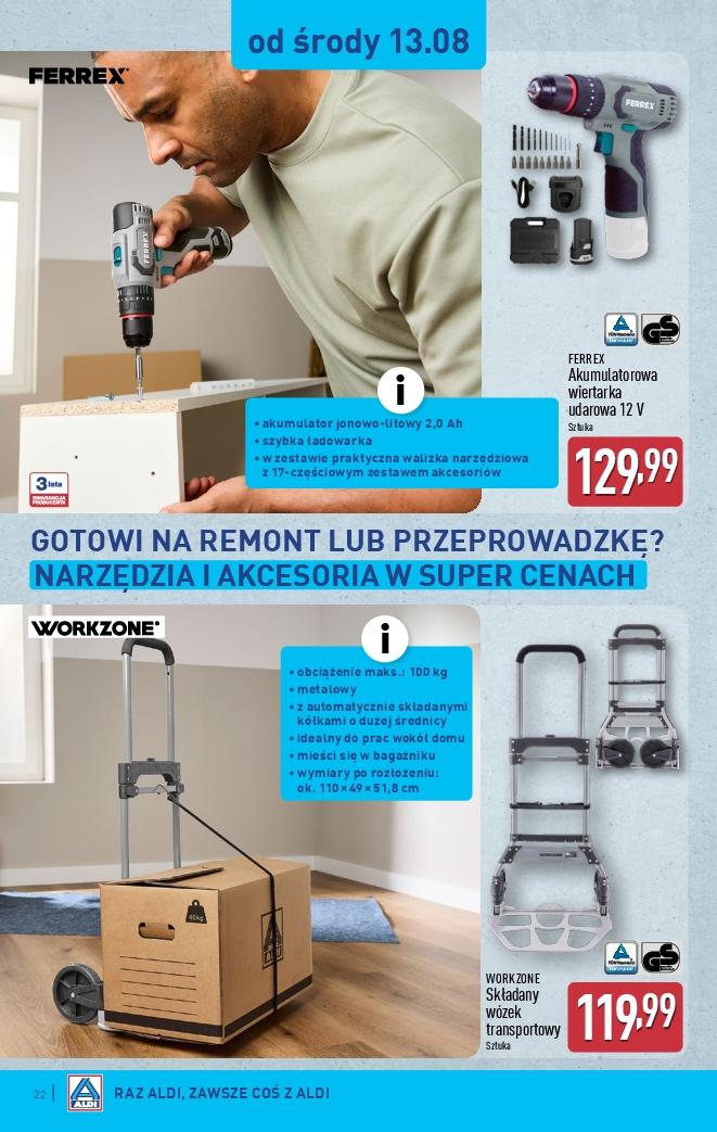 Gazetka promocyjna ALDI do 16/08/2025 str.22