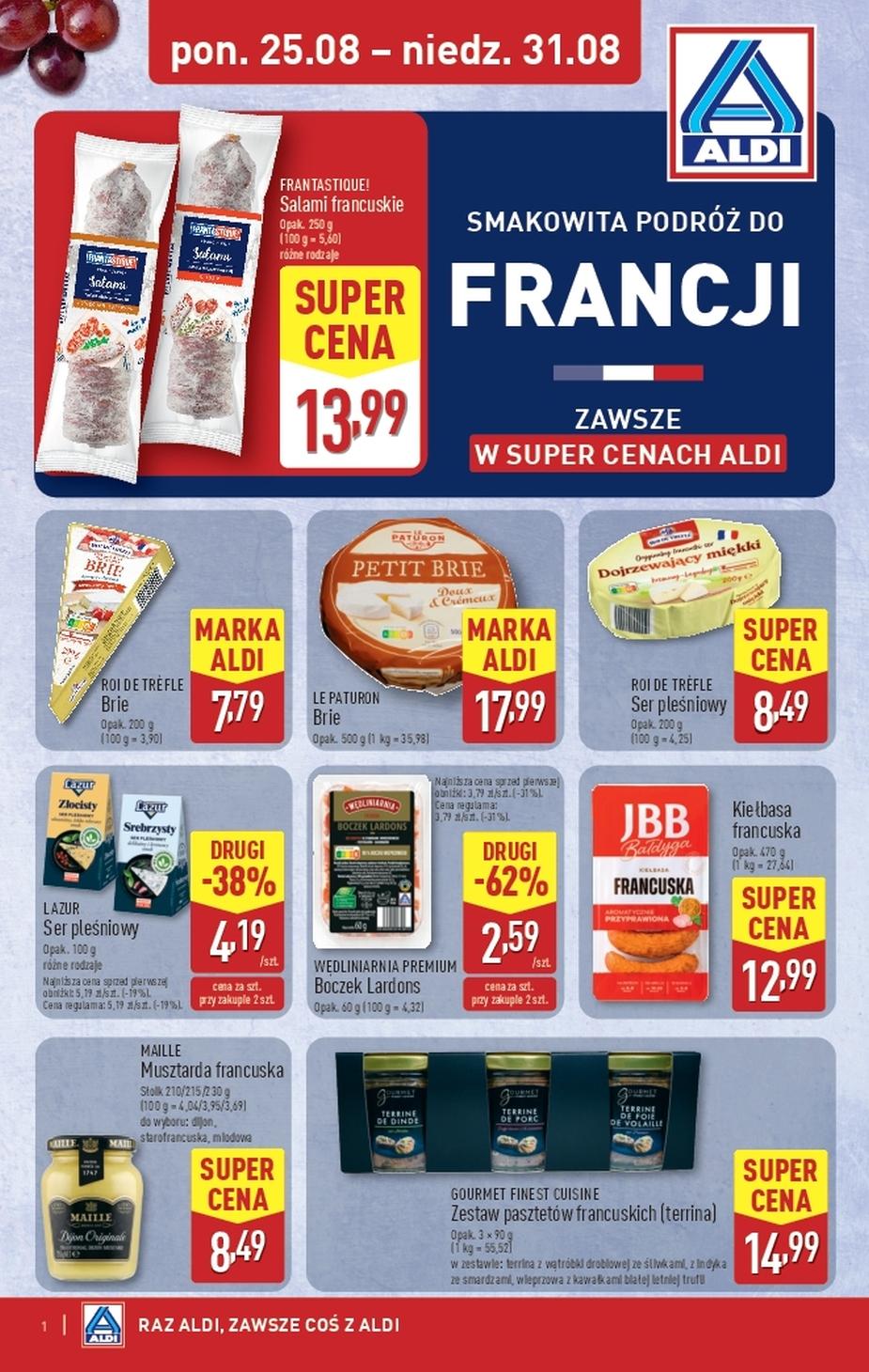 Gazetka promocyjna ALDI do 31/08/2025 str.1